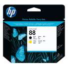 Печатающая головка HP C9381A (№88) черная и желтая для Officejet Pro K550, K550dtn