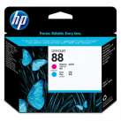Печатающая головка HP C9382A (№88) пурпурная и голубая для Officejet Pro K550, L7400