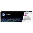 Картридж HP CF403X (№201X) лазерный пурпурный для HP Color LaserJet Pro M252, M277